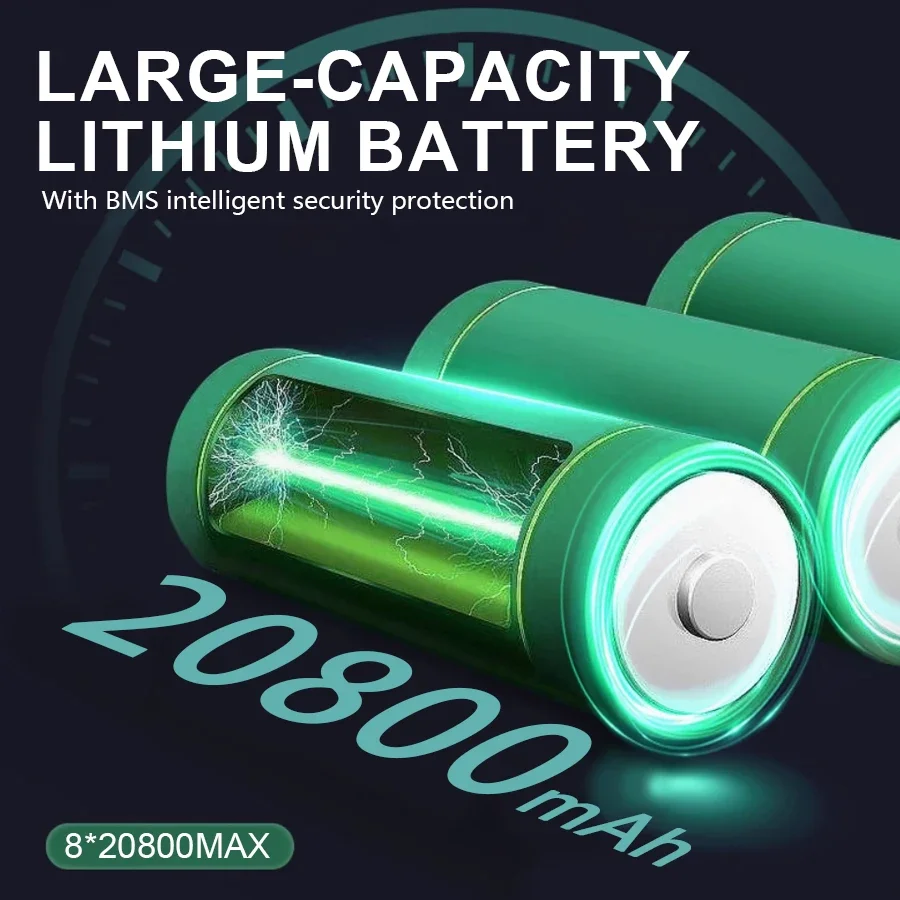 Multifunctional LED Lantern Type-c Rechargeable Outdoor Power Bank 24000mah Emergency Lighting