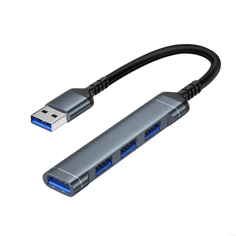 28TE Multiport USB Dongle for Laptop PC Keyboard 4 Port USB A Splitter Hub