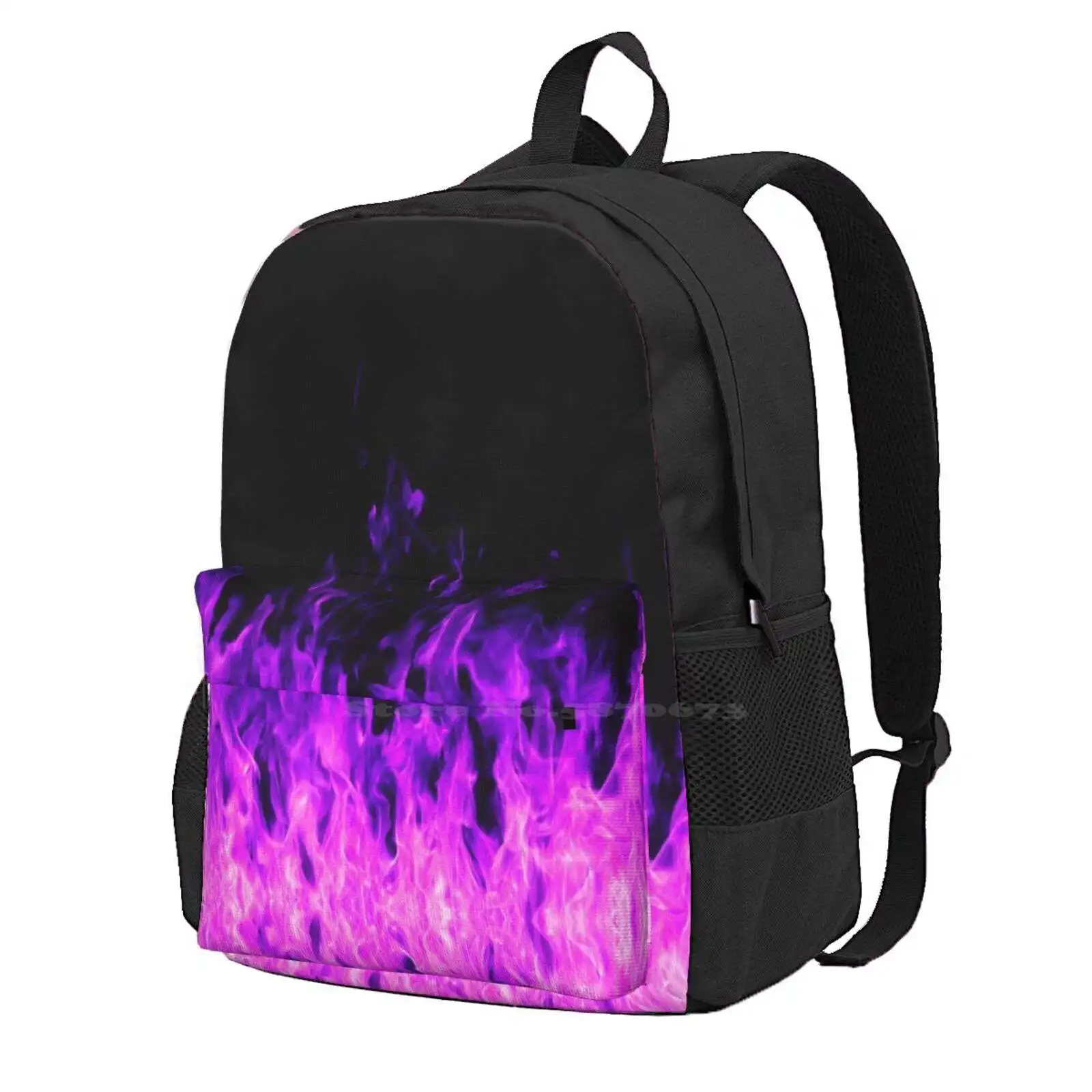 

Pink Fire Flames 3D Print Design Backpack Student Bag Pink Flames Fire Flames Hot Hell Burning Campfire Camping Lit Hectic Heat