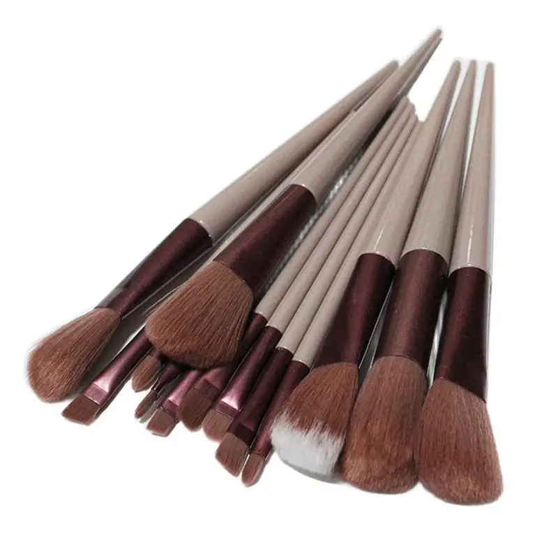 

13pcs Makeup Brushes Tool Set Eye Shadow Foundation Women Cosmetic Powder Blush Blending Beauty