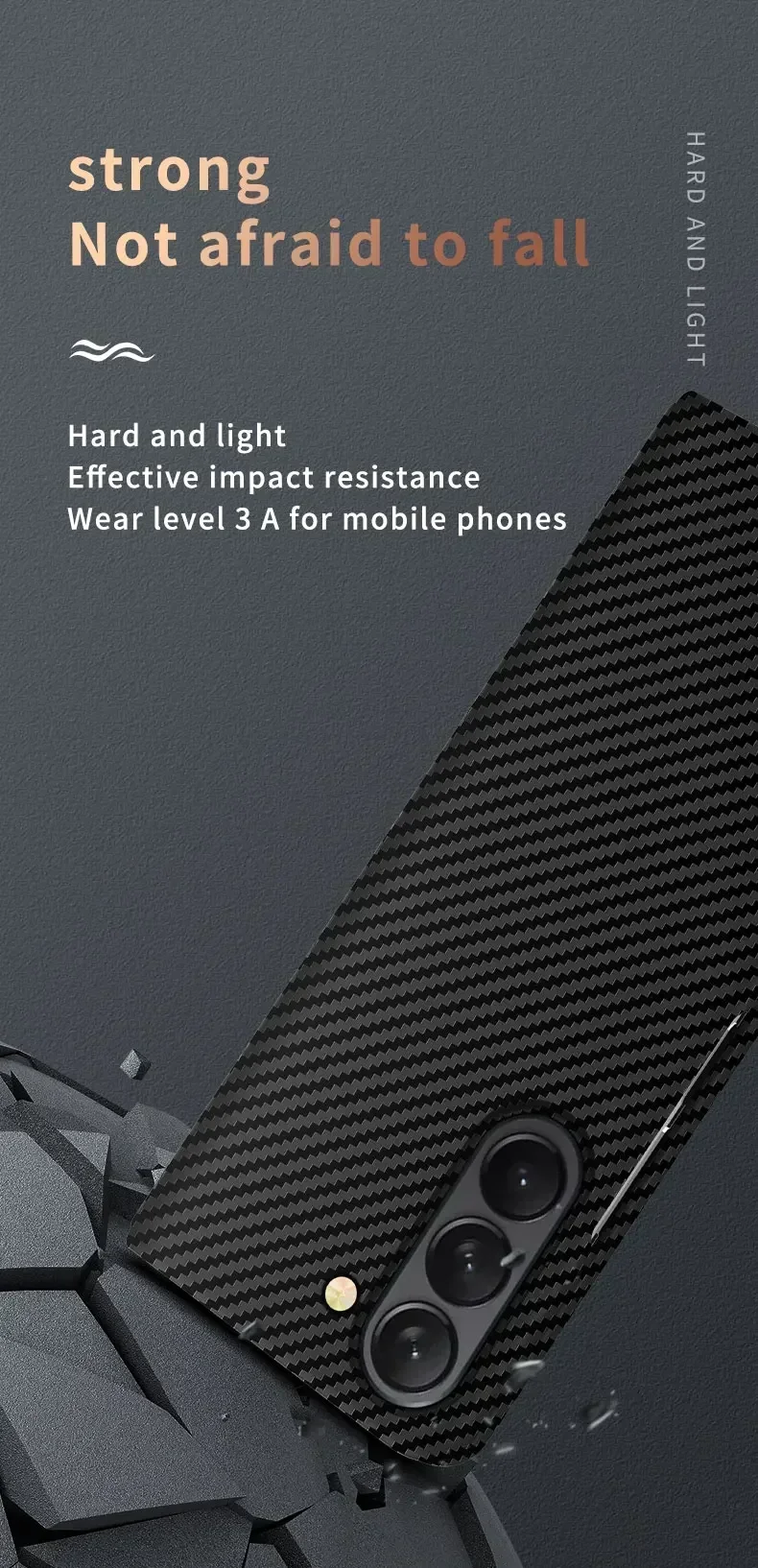 Custodia pieghevole in fibra di lusso ultra sottile e delicata sulla pelle per Samsung Galaxy Z Fold 6 5 4 3 5G, antiurto, rigida per PC_voghion.com