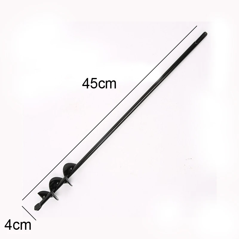 Garden Spiral Drill Bit - Alloy Ground Drill for Planting and Soil Cultivation