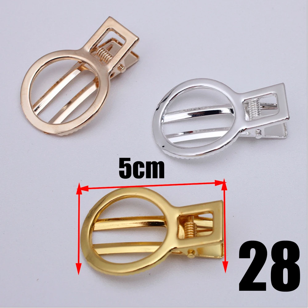 REGELIN 10pcs KC/골드/실버 구리 헤어 쥬얼리 설정 빈 기본 DIY 헤어 클립 헤어핀 자용 레트로 헤어 액세서리
