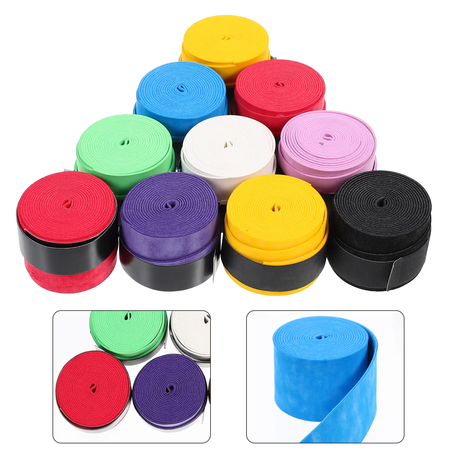 

12 Pcs Badminton Hand Glue Overgrip Tennis Paddle Grips Tenis Racket Accessories for