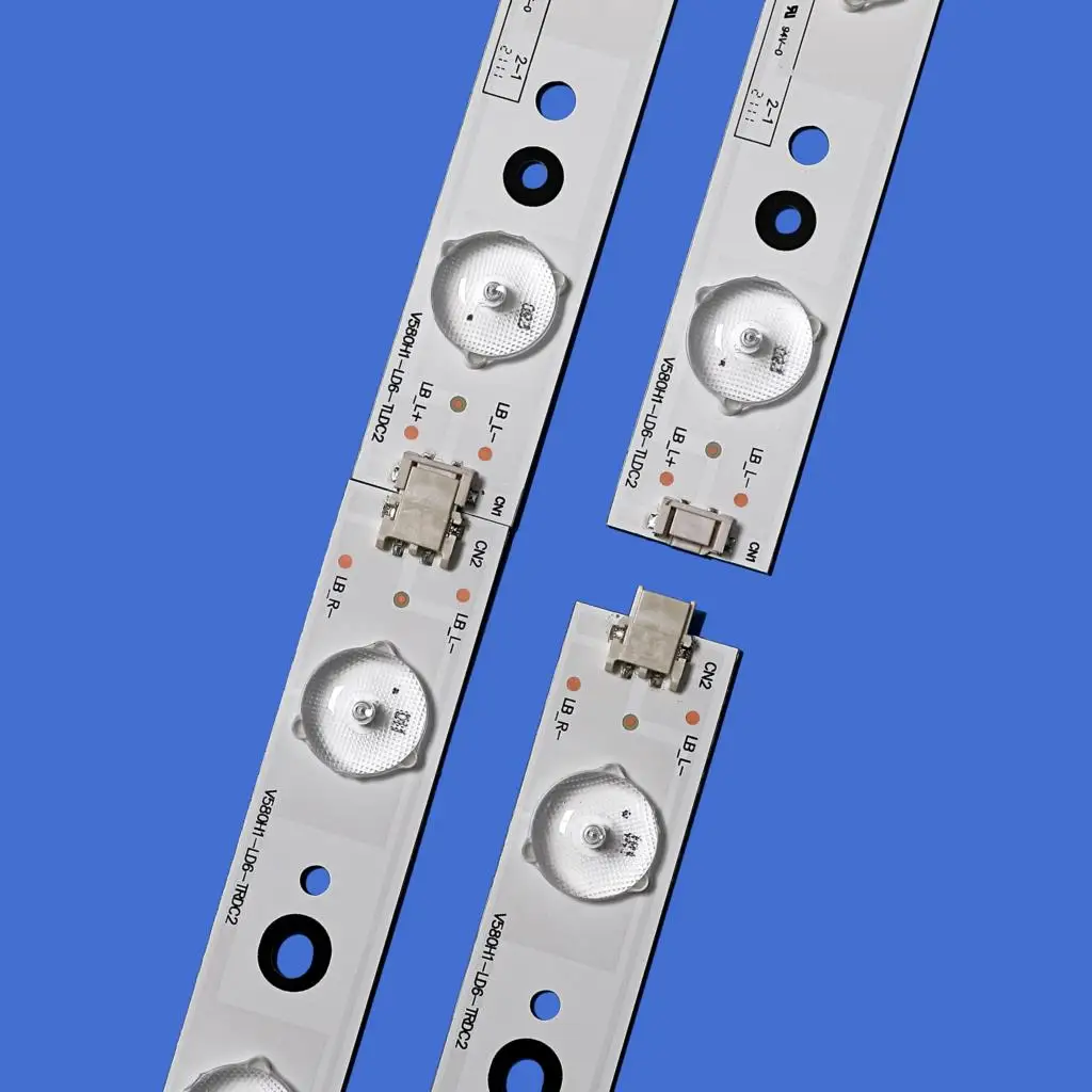 10pcs/ŰƮ LED Ʈ ù 58 TV 58L1350U 58L4300U DP58D33 P58D33 LE58F3281 V580HK1 L06 V580H1 LD6 TLDC2 TRDC2