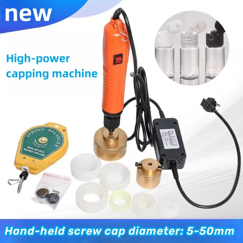 Bottle Large torque Capping Machine handheld Wearable electric sealing bottles and packaging