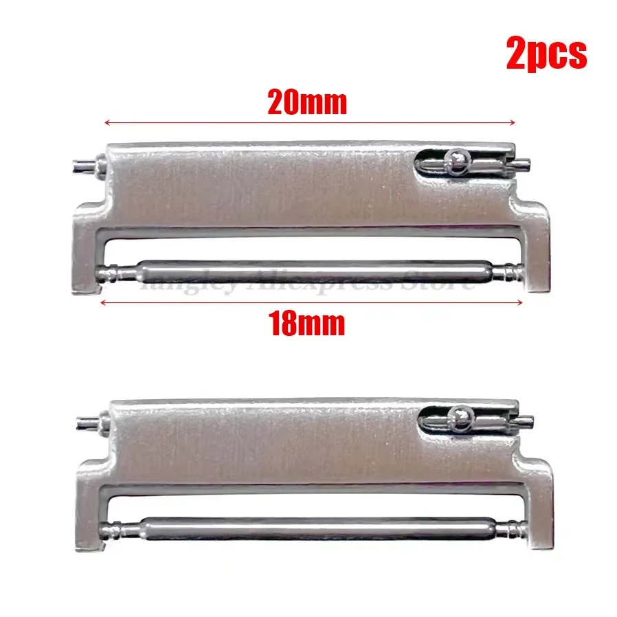 Versatile Quick Release Watch Strap Adapter with Adjustable Sizing and Connectors