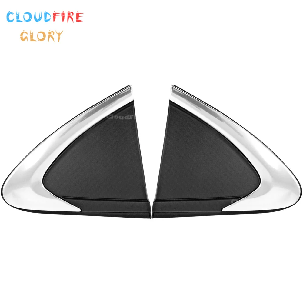 

CloudFireGlory 84085222 84085223 Rear Pair Left Right Side Window Molding Bezel Chrome For Chevrolet Cruze 2017 2018 2019