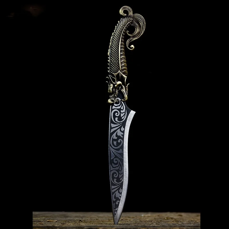Chinese Tea Knife Tea Needle Black Puerh Cake Speciality Ceremony Tools Stainless Steel Needle Decorative Crafts
