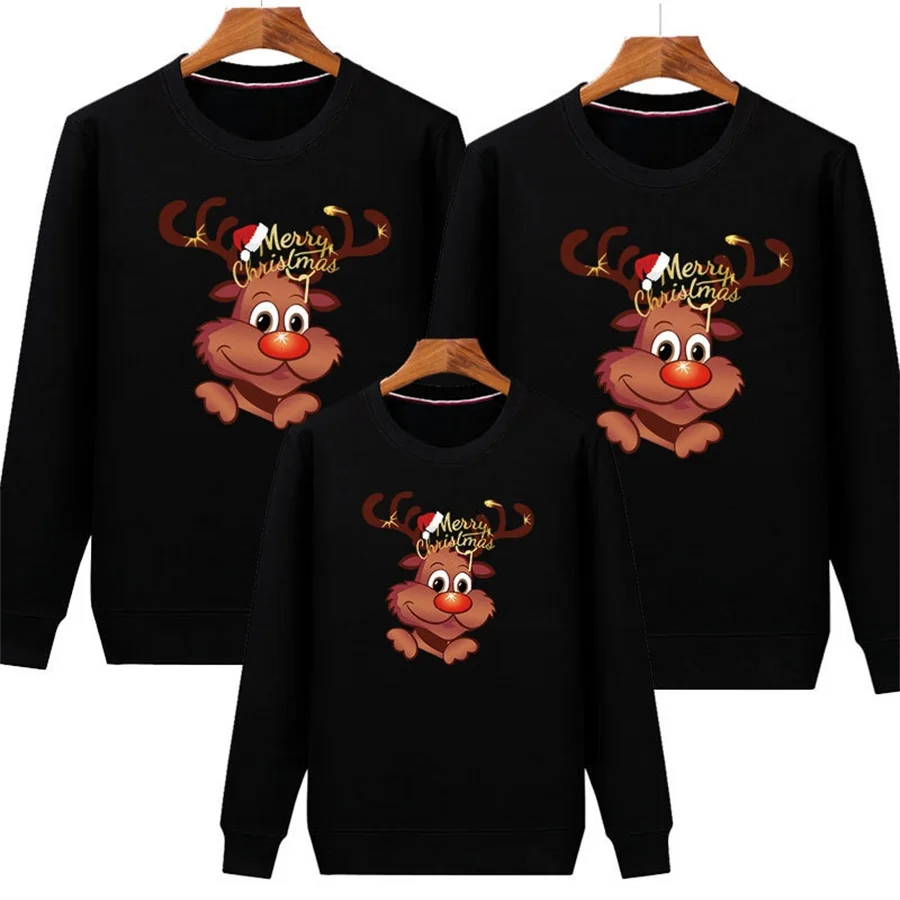 Conjuntos familiares a juego para Navidad Jersey de muñeco de nieve Suéter navideño Camisa de invierno para mamá y papá Conjunto de ropa para parejas Jersey para bebé para niños