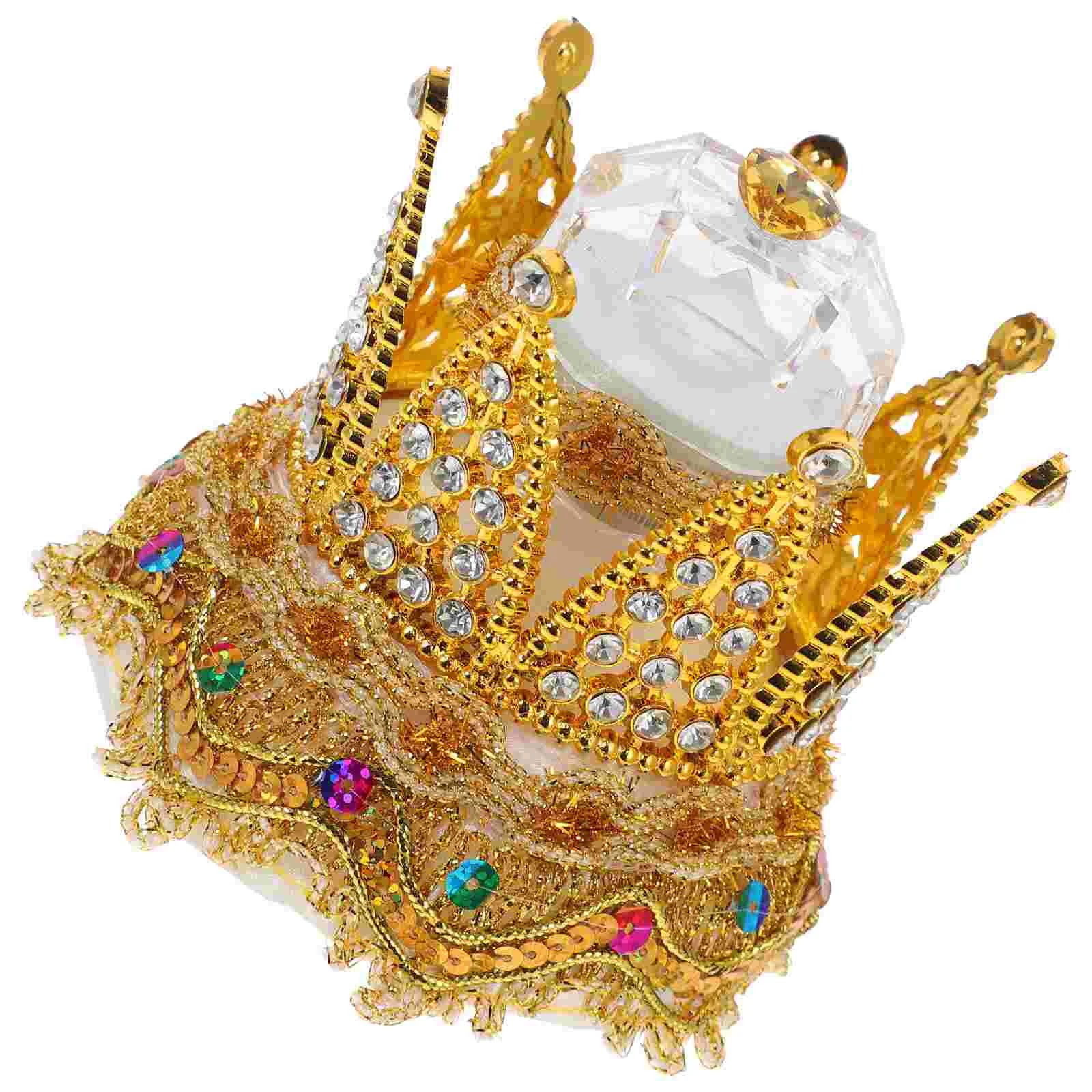 

Crown Shaped Ring Case Wedding Ring Display Box Wedding Engagement Ring Holder