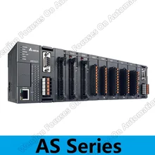 Plc AS16AP11T-A AS16AP11R-A AS16AP11P-A plc do delta como a unidade programável do controlador do módulo de expansão da saída de entrada digital da série