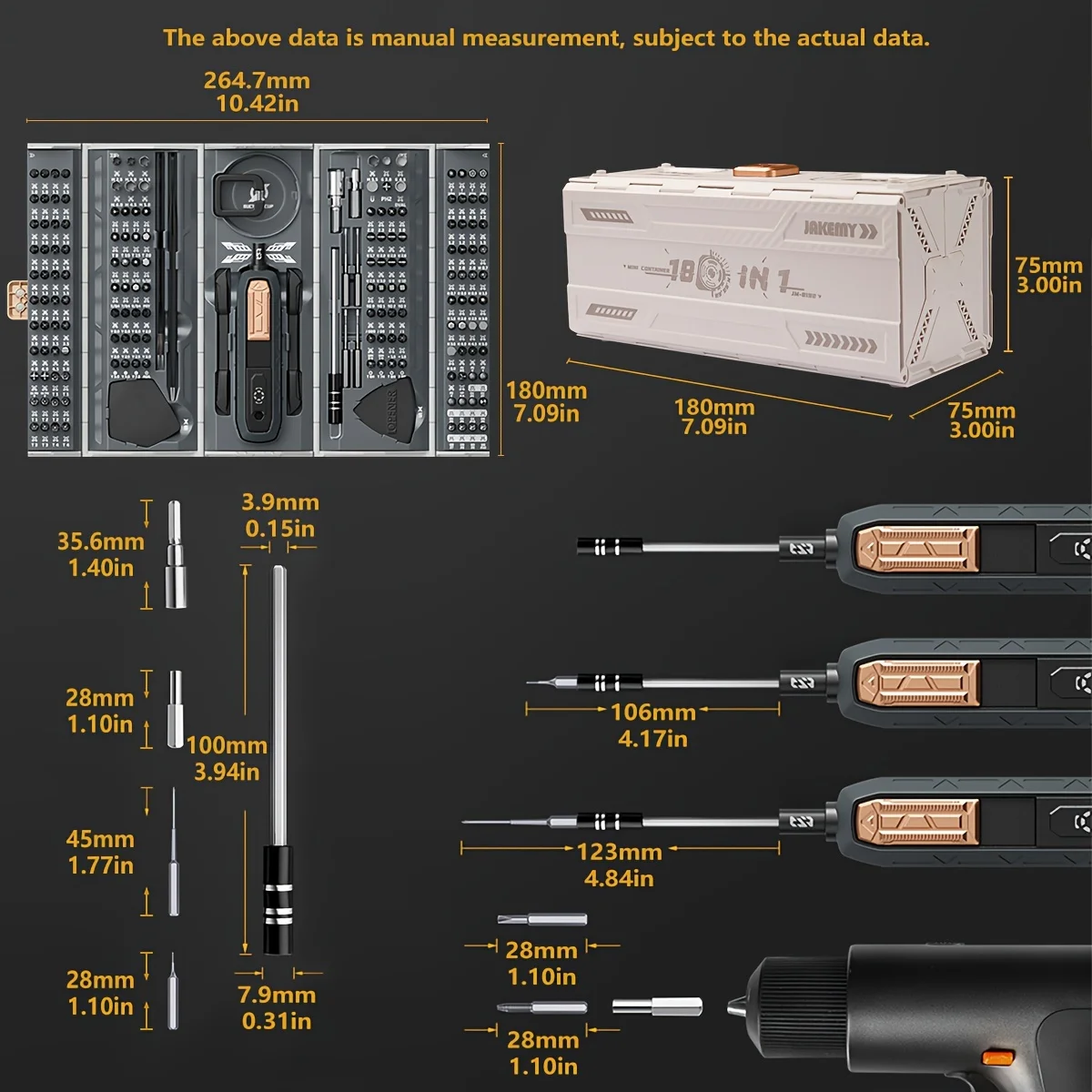 180-in-1 Precision Screwdriver Kit 4