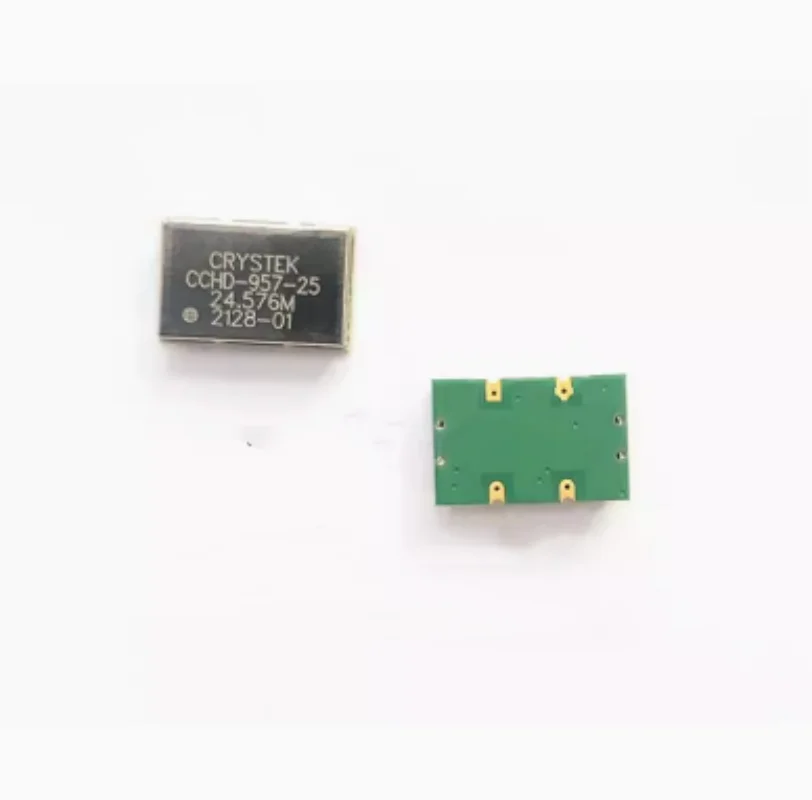 CCHD-957-25 24.576M 24.576MHZ Low-phase noise crystal oscillator of the chip 9*14mm