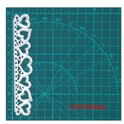 Heart - Shaped Metal Cutting Dies for DIY Cardmaking and Scrapbook Decoration (1552)