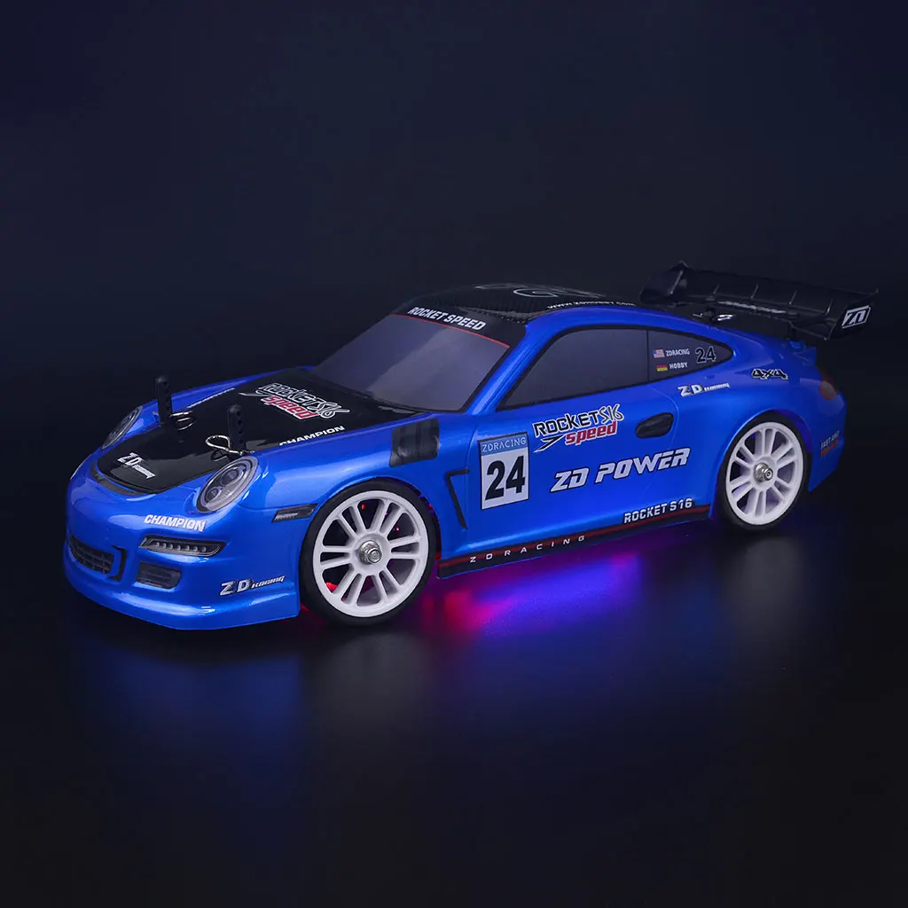 ZD Racing 9047 1/16 Scale 2.4GHz 45km/H 4WD ROCKET S16 Tourning Car RTR Outdoor Toys 6