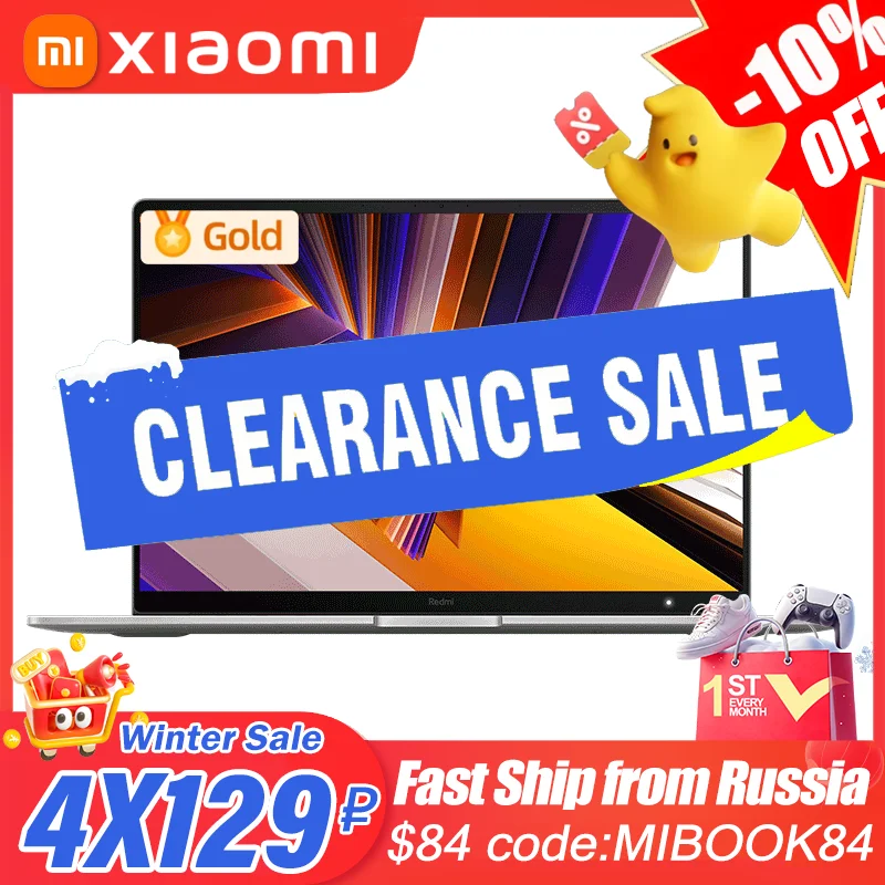 Notebook Laptop Redmi Book 16 intel i5 12450H 16GB RAM 512GB SSD 16inch 1920*1080P 60Hz Screen