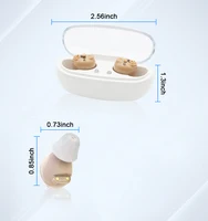Mini Rechargeable Hearing Aid Type-c Charging with Charging Compartment for Long-lasting Battery Life Adjustable Sound Amplifier - Image 4
