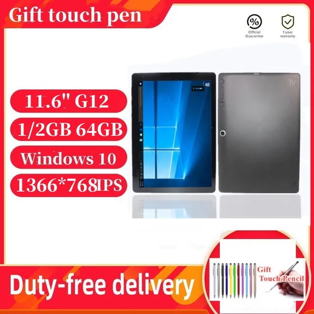 Hot Sales 11 6 G12 Tablet Pc Quad Core 2gb Ddr Ram 64gb Rom Windows 10.jpg