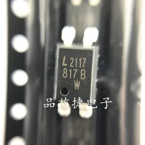 50pcs/Lot LTV-817S-TA1-B Marking 817B SOP-4 Photocoupler CTR：B ( 130 ~ 260 ) Optocoupler