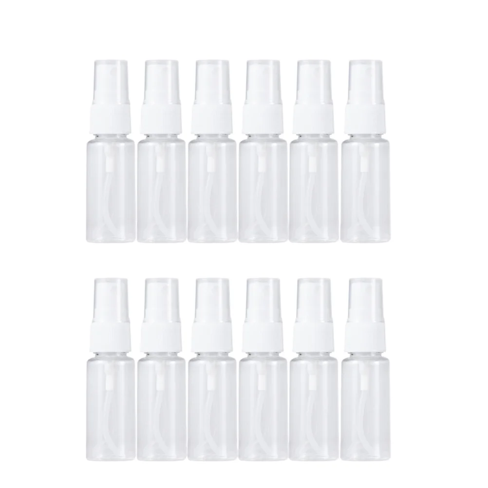 

12pcs Fine Mist Spray Bottles, Refillable Empty Spray Bottles Small Travel Bottles With Fine for Cleaning 50ml