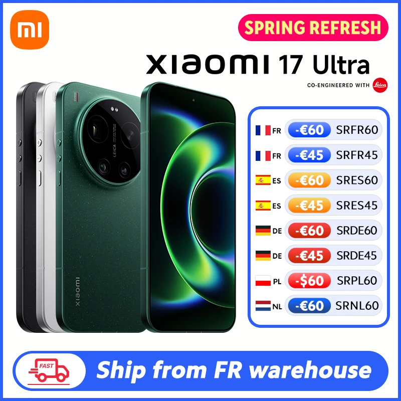 Smartfon Xiaomi 17 Ultra z EU za $1324.74 / ~4913zł