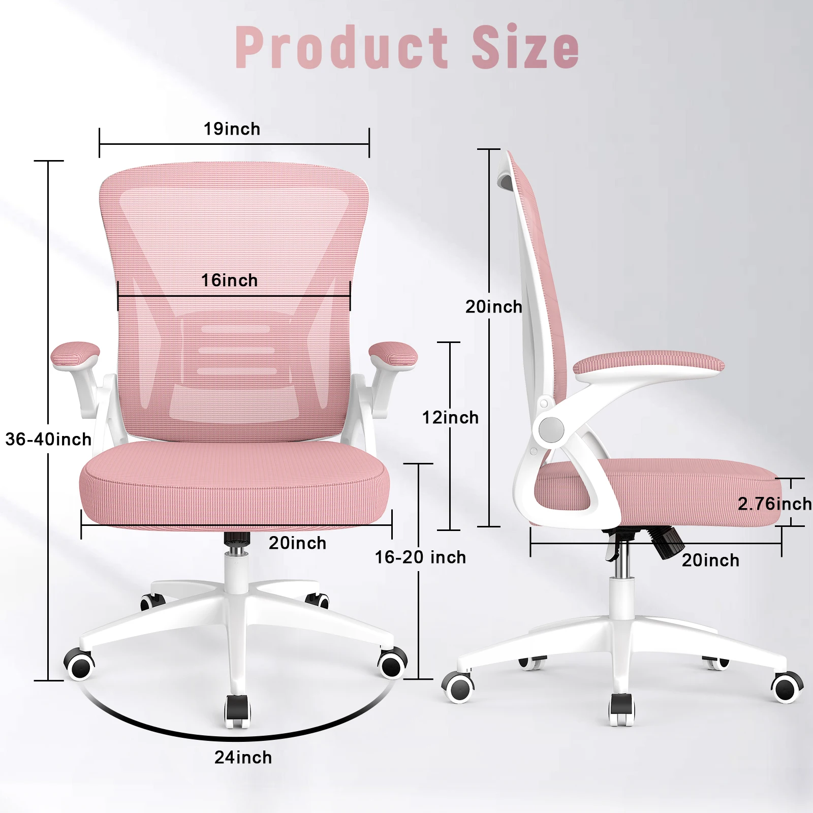 Desk Chair- Ergonomic Executive Adustable 6