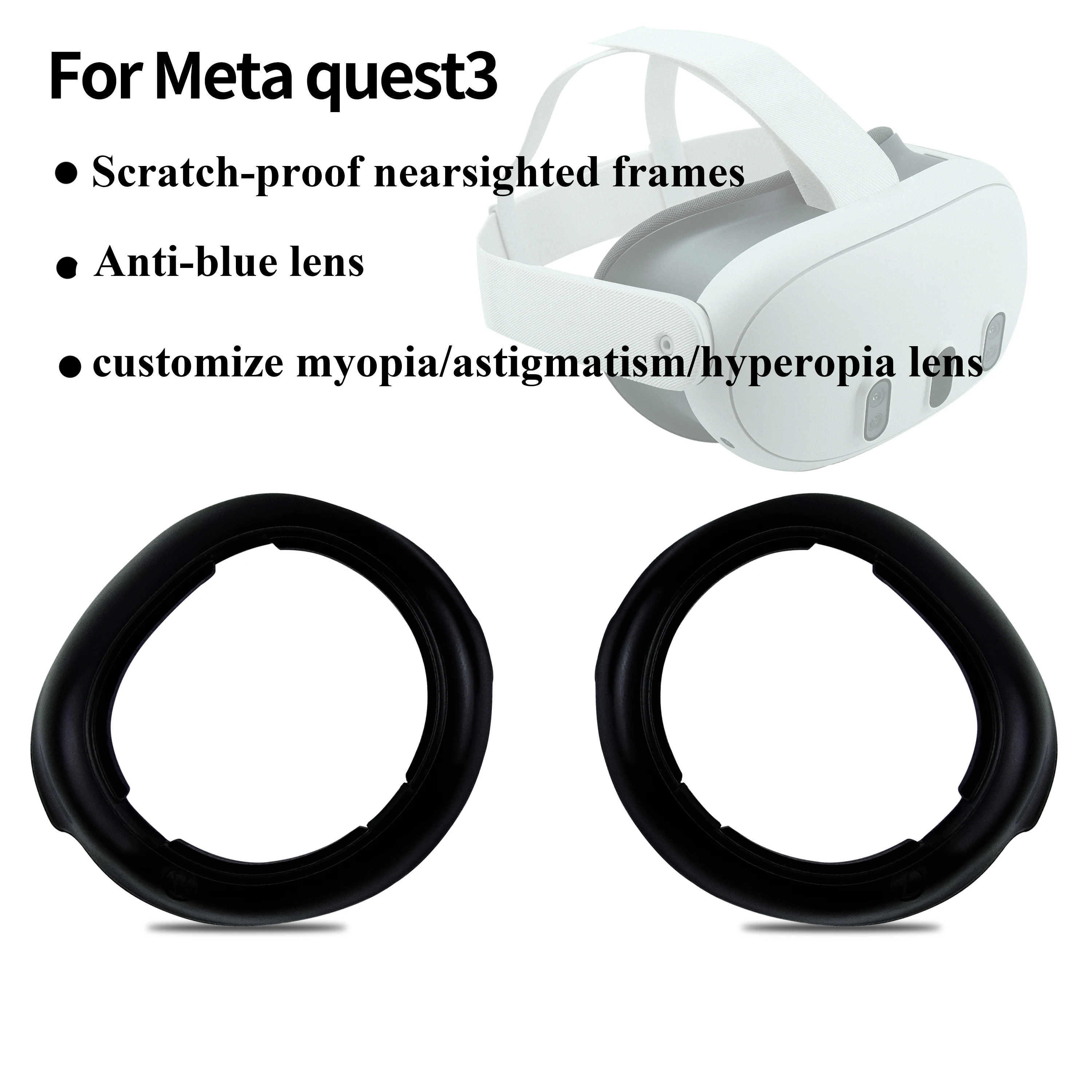 Custom Lens For Meta Quest Myopia Glasses Hyperopia Glasses