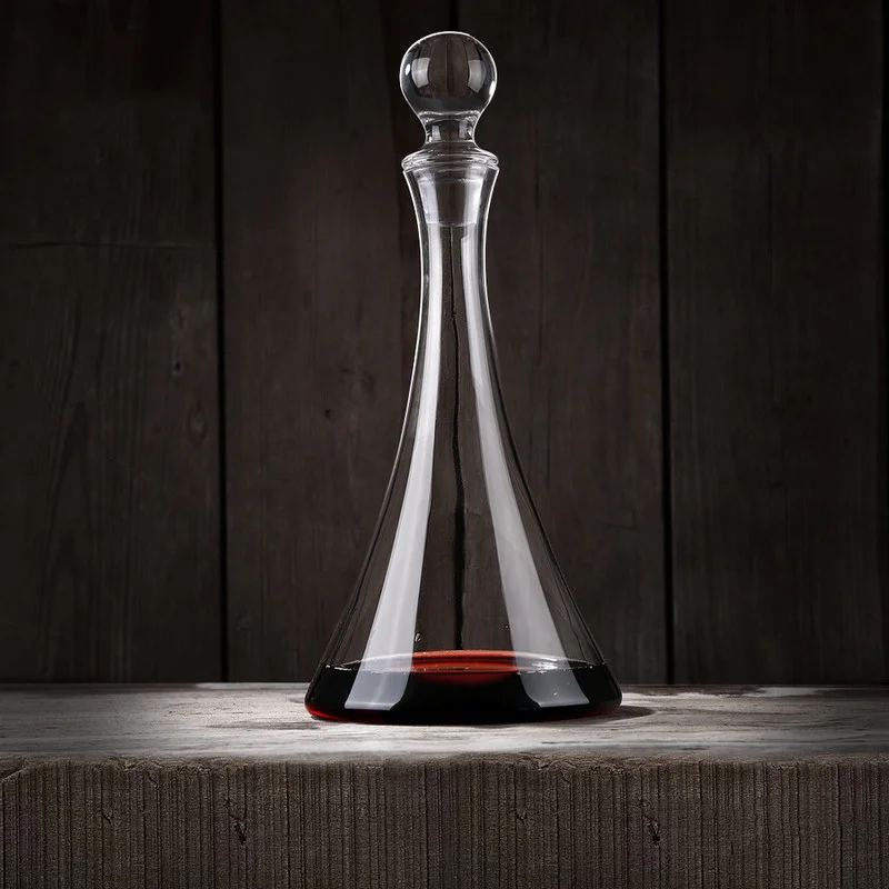 Description Picture 4 of itemCrystal Glass Pitcher Wine Decanter Wine Dispenser Flagon Glass Wine Bottle Hip Flasks Barware Wine Pot Bar Accessories Gift