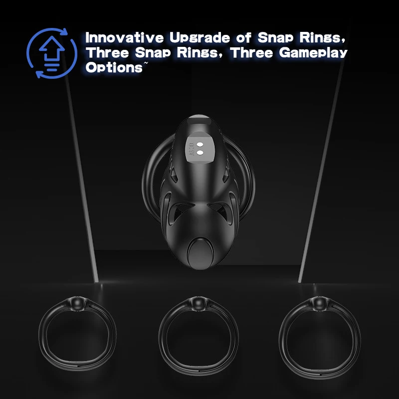 Penis Chastity Cage Chastity Lock Sex Toy Chastity Cage Accessory Sevanda 2.0 Intelligence Electricshock Chastity Cage Abstinence Remote Control Penis Lock with Urethral Blockage Male Cock Cage