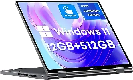 CHUWI MiniBook X ラップトップ タブレット 2 In 1 Intel N150