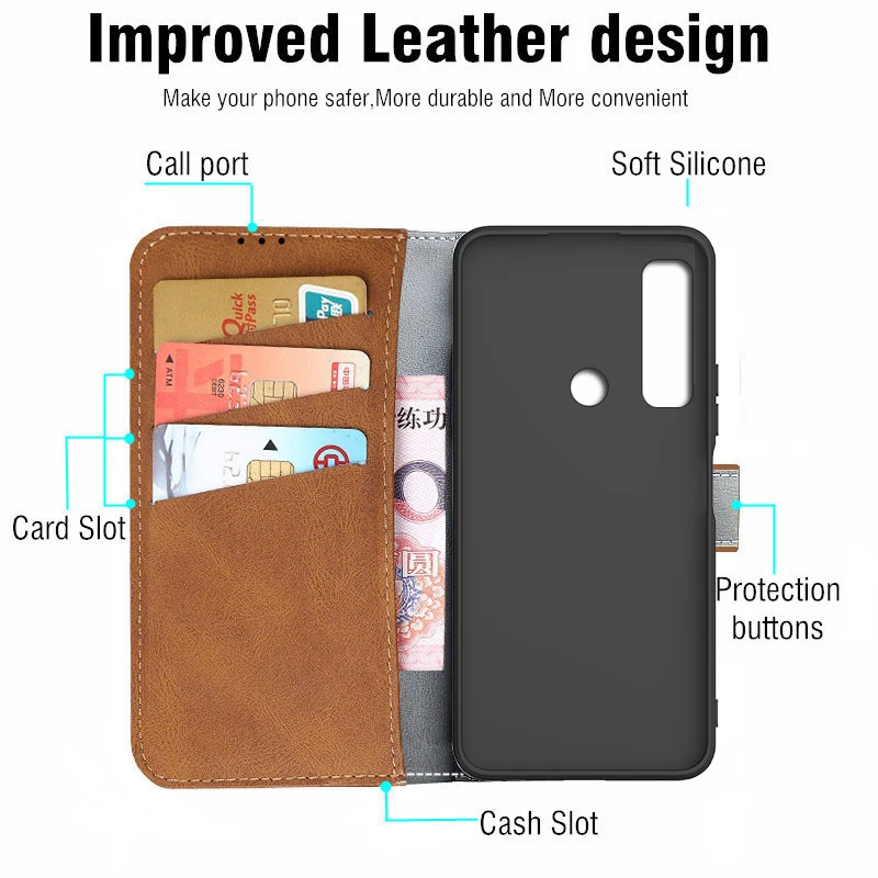 original Case For Cat S75 Case Flip Leather & Silicone celular Cover On For Cat S75 S 75 CatS75 5G BM1S1B Phone Case Funda House — view 5