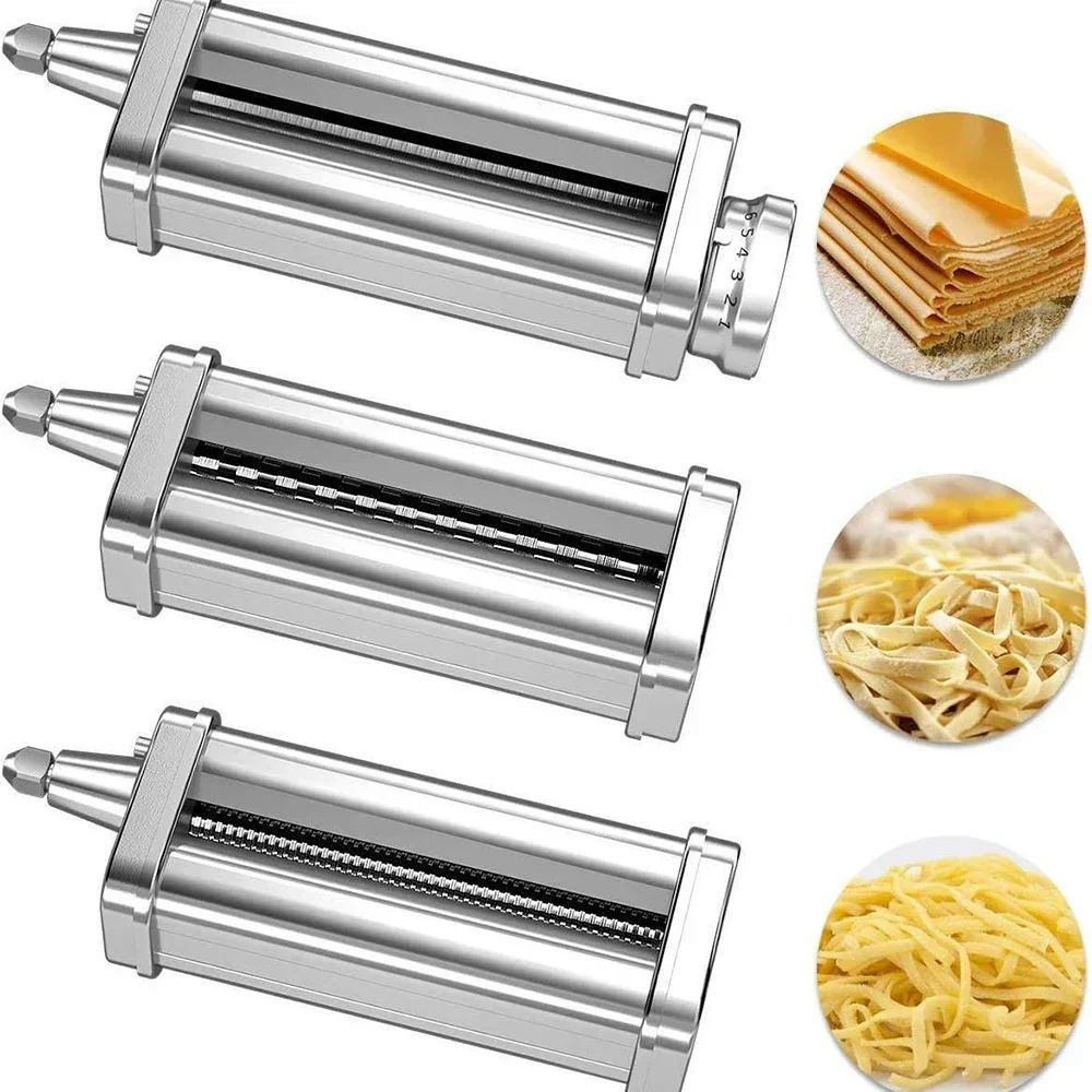 Pasta Roller Attachment Pasta Maker Machine Accessories Stainless Steel 304 for KitchenAid Stand Mixers