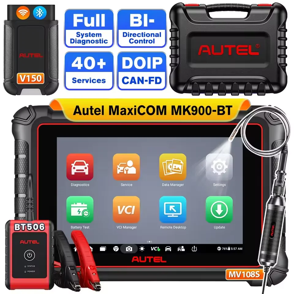 أدوات التشخيص Autel MaxiCOM MK900BT أدوات التشخيص...
