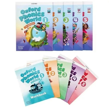 2 Books Oxford Phonics World 12345 Oxford Natural Phonics Textbook English Books Libros De Manga 1