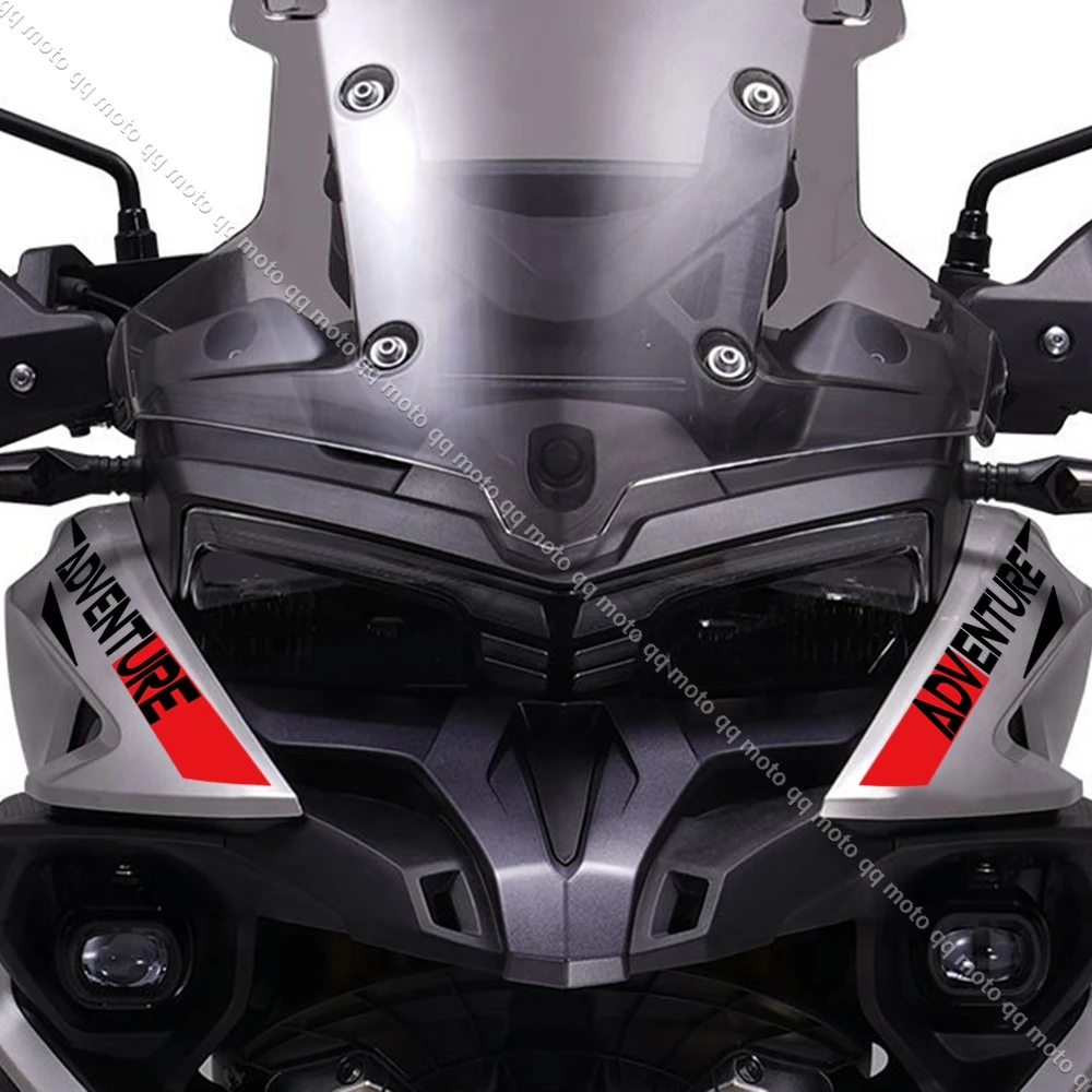 오토바이 앞 립 개인화 된 장식 스티커 VOGE DS525X DS 525X DSX525 525 DSX 용 Birdmouth 꽃 앞 입 스티커