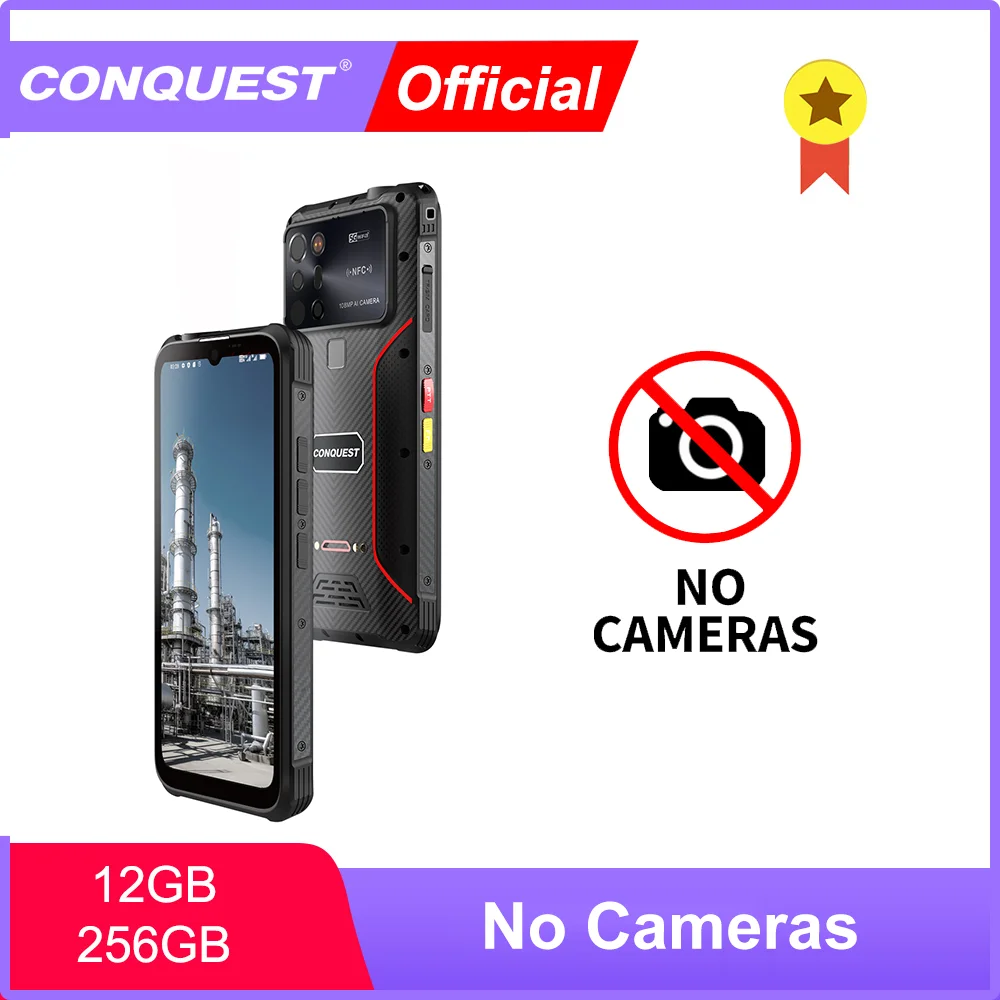 Nessuna Fotocamera Conquest S23 Withot Camera 12Gb 256Gb 66W Ricarica Rapida 5G Rete Ip68 10000Mah.6.58 ",120Hz Nfc