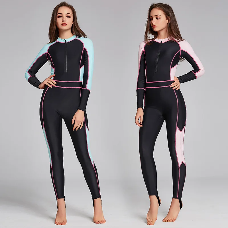 Dive Skins Full Body Swimsuit Wetsuit Scuba Rash Guard Diving Suit For ...