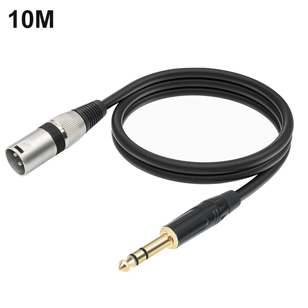 1/4 Inch to XLR Cable for Microphone Mixer Audio Equipment