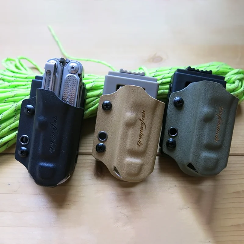 1Pc Kydex Materiale Pinze Strumento K Guaina Coltello Outdoor Edc Tool Fodero Per Leatherman Free P4 Pinza Tattiche Custodia Custodia
