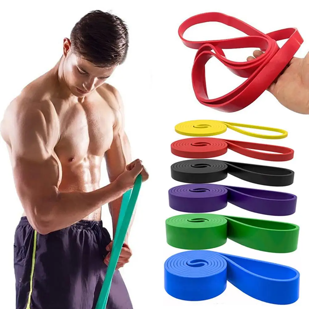 

Yoga Fitness Resistance Band Heavy Duty Exercise Elastic Band For Sport Strength Pull Up