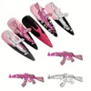 44PCS Alloy Gun Dollar Sign Star Nail Luxury Decor Gun Nail Charms Nail Art Rhinestone for Acrylic DIY Jewelry Nails Accessories 6