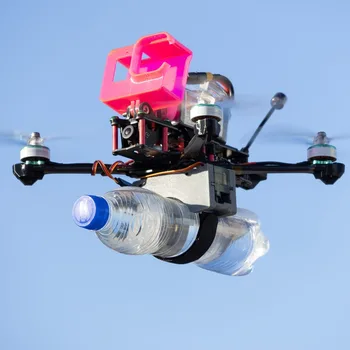 Sistema di lancio aereo rinforzato per droni FPV (versione Pro) — Elevata capacità di carico, montaggio a cinghia per esercitazioni di antincendio e soccorso