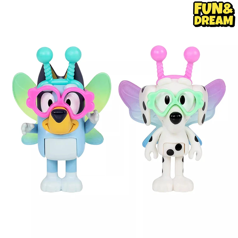 Bluey Toys Kids Play Scenes Halloween Cosplay Doll Alien Doll Birthday Gift Animal Doll Farmer Doll Toys Toys For The House 6