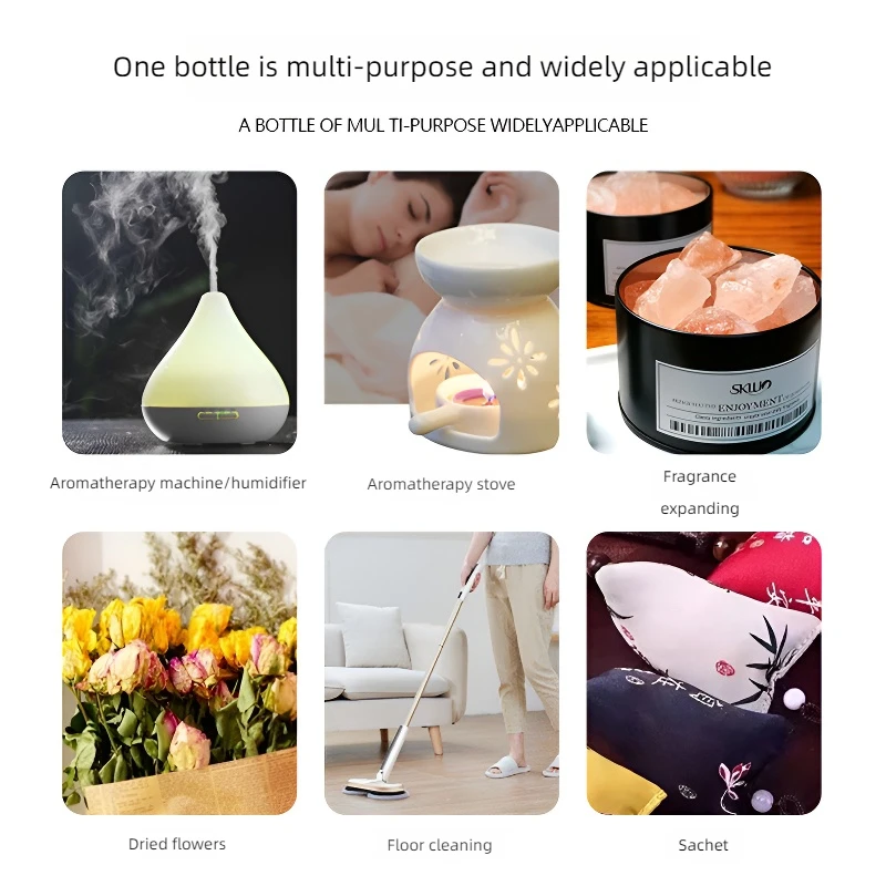 18 Flavors Essential Oils for Aroma Diffuser Air Humidifier Home Water-soluble 10ml Air Freshener Scents Fragrance Oil Perfume 3