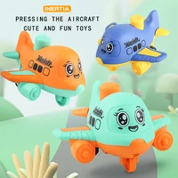 Press and Go aircraft Toys for Toddlers 1-3, Baby Animal Racing Cars, Infant Play Vehicle Set, Baby Push Go Friction Car Toys 1