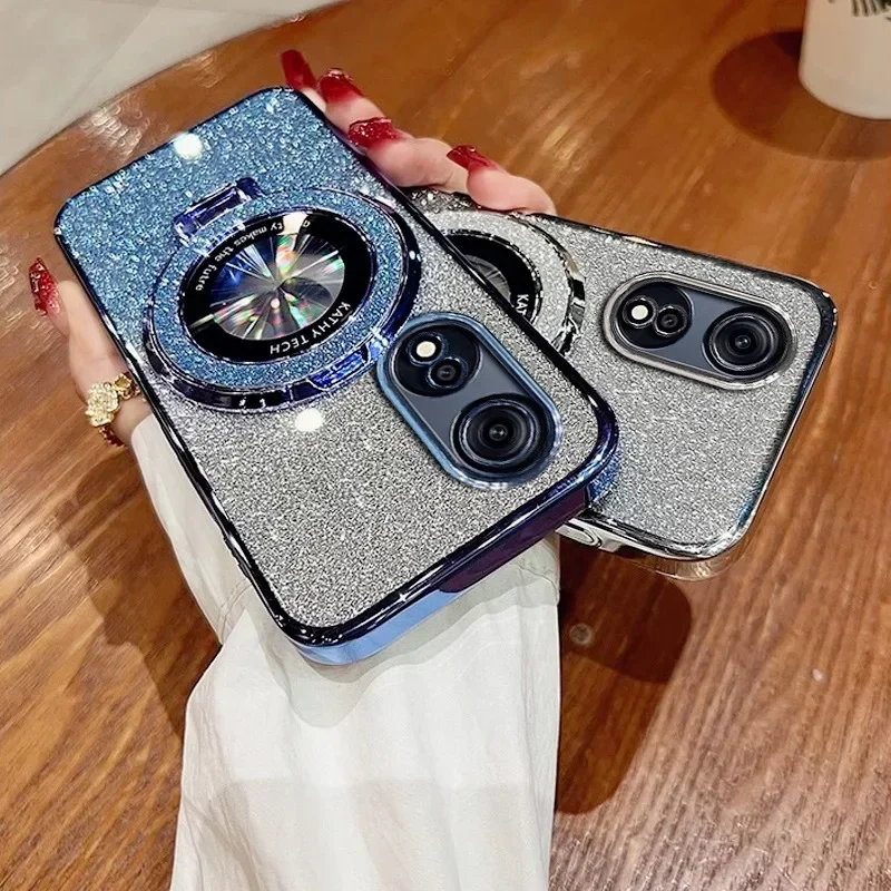 Luxury Glitter Phone Case with Bracket and Holder