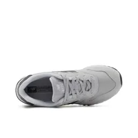 New Balance NB 565 Chaussures de course décontractées mi-hautes respirantes résistantes à l'abrasion en tissu unisexe gris blanc noir largeur D ML565CLG 4