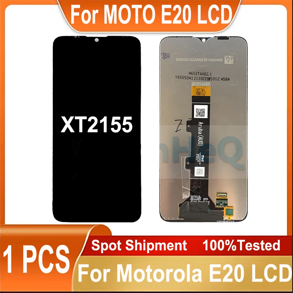 Pantalla Lcd Táctil Para Moto E20 Xt2155 Con Marco Original | Envío gratis