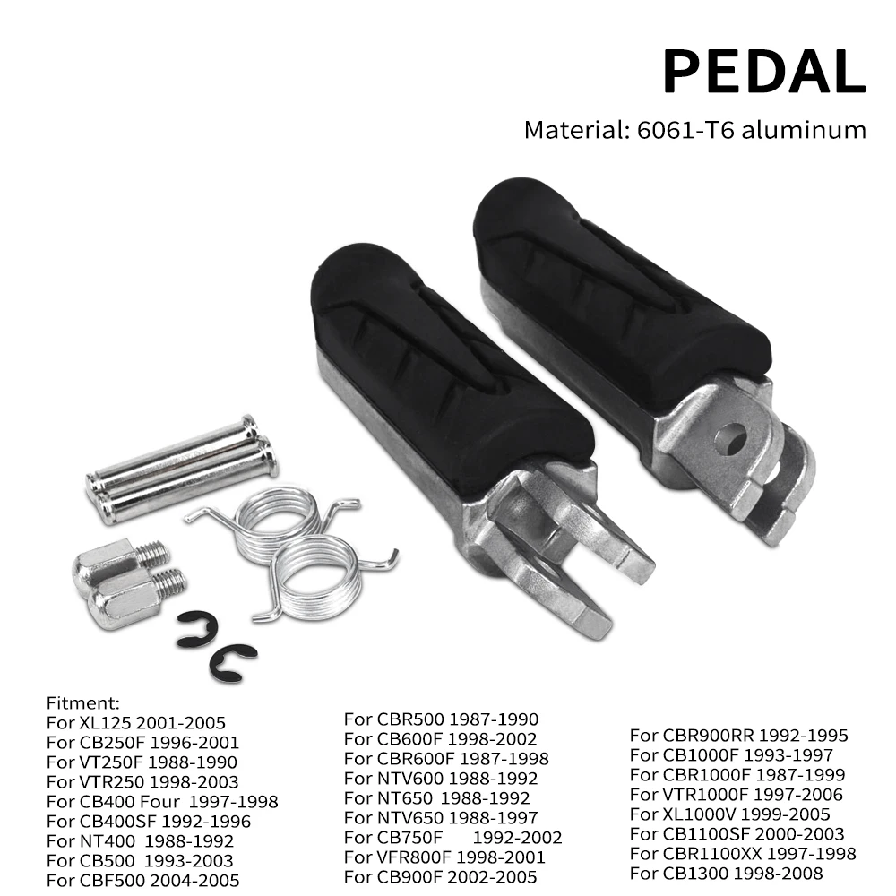 オートバイアクセサリーリアセットフットペグフットレストフットペダル